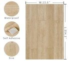 Boobest Waterproof Peel and Stick Vinyl Flooring Roll