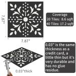 MORCART 40 Pcs Peel and Stick Vinyl Tiles