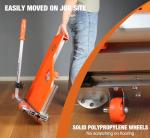 13” Vinyl Plank Floor Cutter with Wheels