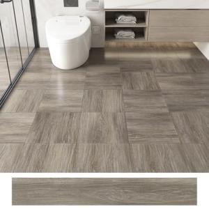 Decotalk Peel and Stick Vinyl Wood Floor Tiles