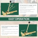 MYFULLY Professional Flooring Installation Jack Tool