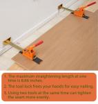Heavy-Duty Adjustable Hardwood Floor Jack Tools