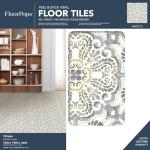 Multicolor Antico Peel & Stick Floor Tiles