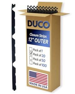Duco USA Foam Closure Strips - 20 Pack