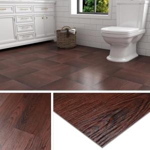 Livelynine Peel and Stick Wood Look Floor Tiles