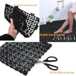 12 Pcs Non-Slip Interlocking Drainage Floor Tiles