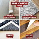 XFasten Double Sided Carpet Tape 4" x 30 Yards