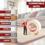 XFasten Double Sided Carpet Tape 4" x 30 Yards
