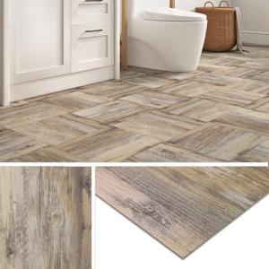 Livelynine Waterproof Peel and Stick Flooring Tiles