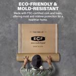 Eco Cork Foam Underlayment with Built-In Vapor Barrier