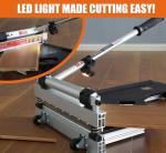 13” Laminate and Vinyl Floor Cutter with Wheels