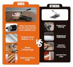 13” Laminate and Vinyl Floor Cutter with Wheels