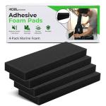 XCEL 4-Pack Foam Rubber Protector Panels - Black