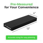 XCEL 4-Pack Foam Rubber Protector Panels - Black