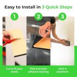 XCEL 4-Pack Foam Rubber Protector Panels - Black