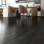FunStick 17-Pack Black Wood Peel and Stick Tiles