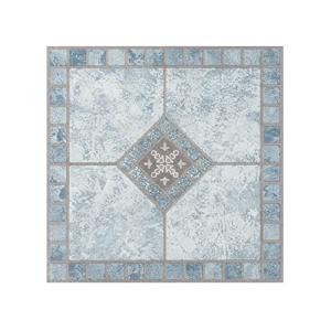 12x12 Self-Adhesive Vinyl Flooring - Blue Diamond