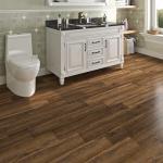 Livelynine Brown Peel and Stick Vinyl Floor Tiles