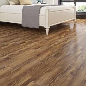 Livelynine Rustic Brown Peel and Stick Vinyl Tiles