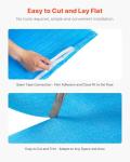 VEVOR 3-in-1 Floor Underlayment with Vapor Barrier