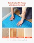VEVOR 3-in-1 Floor Underlayment with Vapor Barrier
