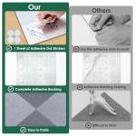 VallisCo 30-Pack Dark Gray Self-Adhesive Carpet Tiles
