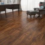 Yenhome Waterproof Brown Peel and Stick Vinyl Tiles