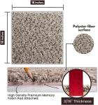 Peel and Stick Soft Carpet Tile 18"x18