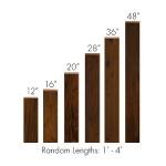 Uptown Modern Solid Mahogany Hardwood Flooring Sample