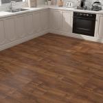 Yenhome Waterproof Brown Peel and Stick Vinyl Tiles