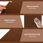 36 Pack Self-Adhesive Carpet Tiles - 12" Squares