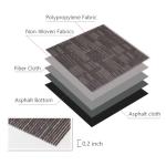 Petgrow 24" Carpet Tiles, Non-Slip, 18-Pack Brown
