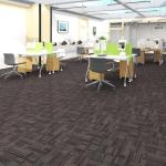 Petgrow 24" Carpet Tiles, Non-Slip, 18-Pack Brown