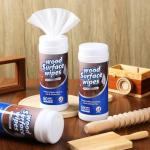 Threlaco Wood Surface Cleaning Wipes, 180 Count