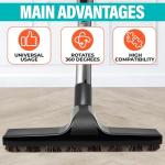 Horsehair Vacuum Brush for Hardwood and Tile Floors