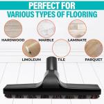Horsehair Vacuum Brush for Hardwood and Tile Floors