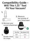 Vacuum Brush Attachment for Hardwood Floors