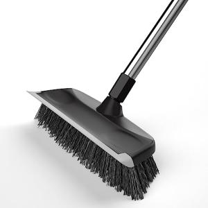 Heavy Duty Floor Scrub Brush with Adjustable Handle