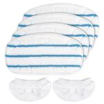 KEEPOW Microfiber Pads for Steam Mops (6 Pack)