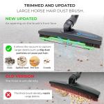 Hardwood Floor Vacuum Attachment with Soft Bristles