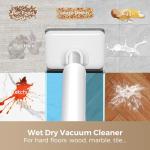 BROBIG 2-in-1 Wet Dry Vacuum and Mop Combo