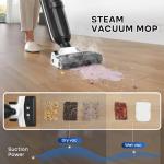 SUNSMAI 4-in-1 Steam Vacuum Mop for Floors