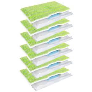 KEEPOW Reusable Mop Pads for Shark Vacmop, 6 Pack
