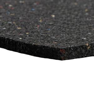 USA Made Reclaimed Rubber Underlayment Rolls for Sound