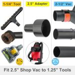 Kodahome Floor Brush Attachment for Shopvac Vacuums