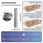 Grey Wood Grain Vinyl Flooring - 18 Planks