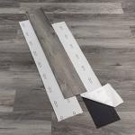 Grey Wood Grain Vinyl Flooring - 18 Planks