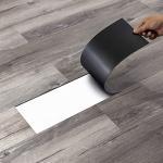 Grey Wood Grain Vinyl Flooring - 18 Planks