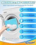 KEEPOW Microfiber Mop Pads for Waitbird Steam Cleaner