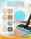 KEEPOW Microfiber Mop Pads for Waitbird Steam Cleaner